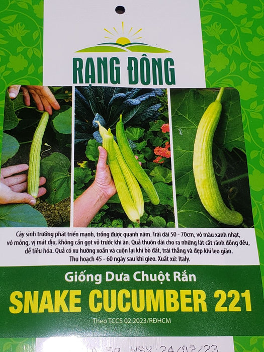 Dưa Chuột Rắn Snake Cucumber 221