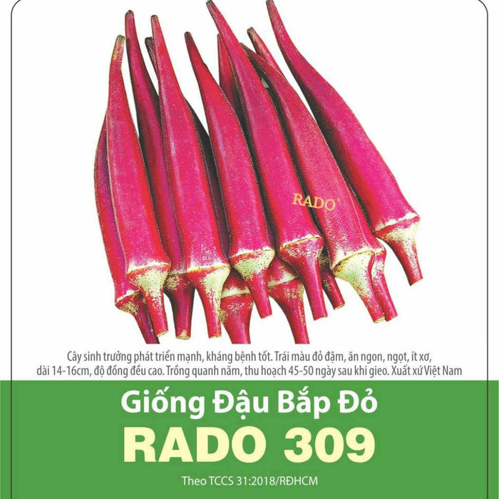 Đậu Bắp Đỏ RADO 309