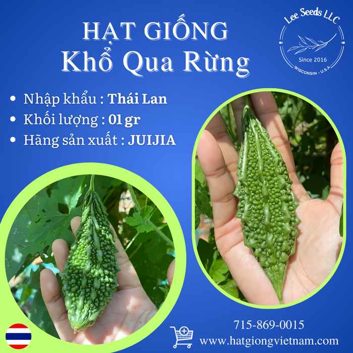 Hạt Giống Khổ Qua Rừng [ JUIJIA - Thái Lan ]