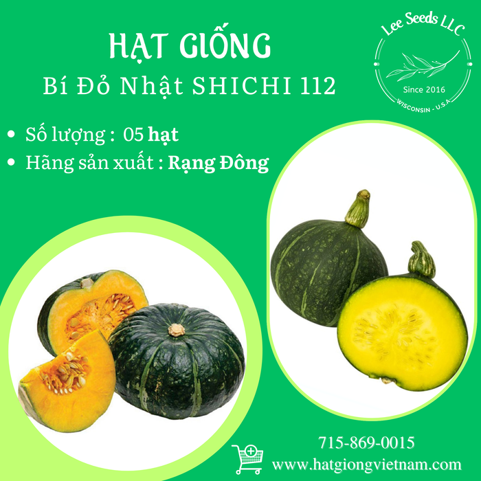 Bí đỏ Nhật SHICHI 112