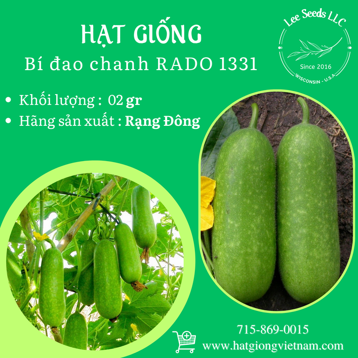 Bí đao chanh RADO 1331