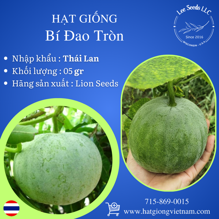 Bí Đao Tròn [ Lion Seeds - Thái Lan ]