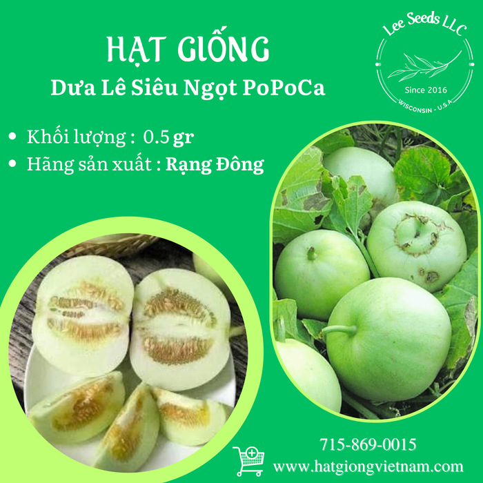 Dưa Lê Siêu Ngọt POPOCA