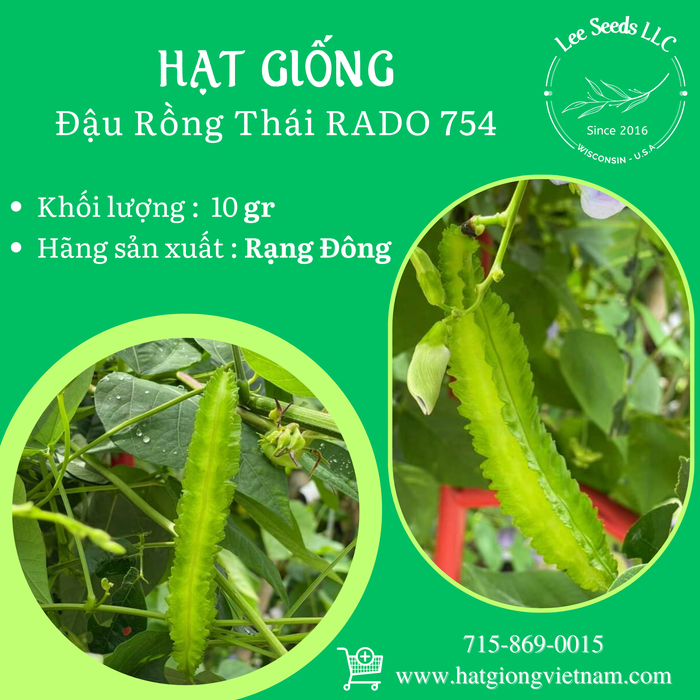 Đậu Rồng Thái RADO 754