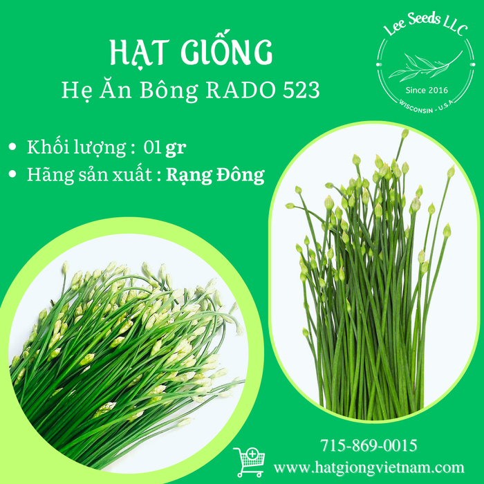 Hẹ Ăn Bông RADO 523