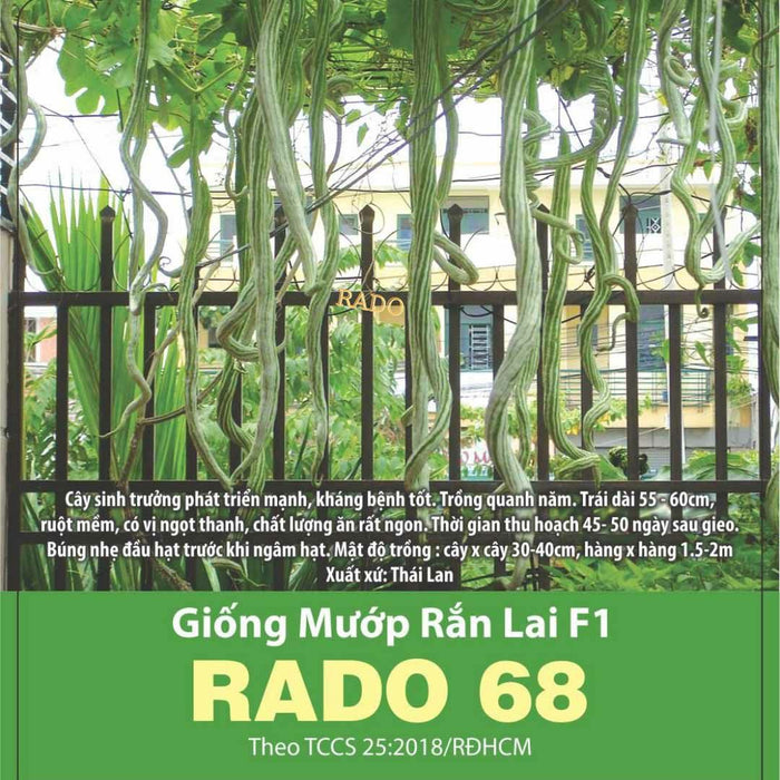 Mướp Rắn Lai F1 RADO 68