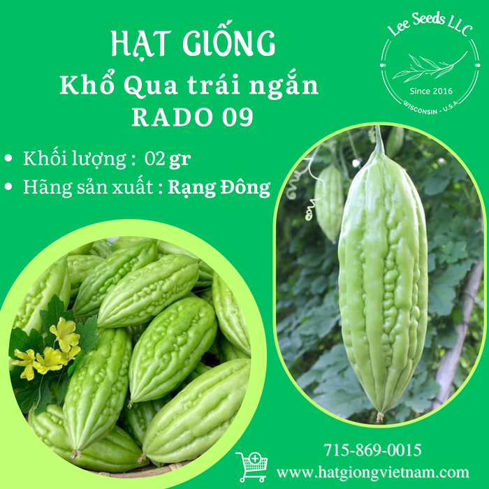 Khổ Qua trái  ngắn RADO 09